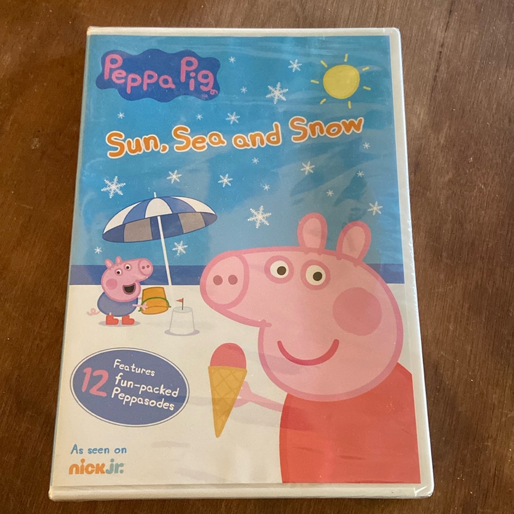 🩷Peppa Pig: Sun Sea & Snow TV Series, DVD